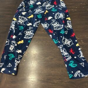 Warner Bros. Harry Potter Blue and White Pajama Pants